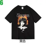 THE DOORS JIM MORRISON【門戶合唱團】短袖迷幻搖滾樂團T恤(共2種顏色) 購買多件多優惠【賣場四】