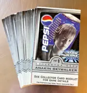 Star Wars Episode 1 Pepsi Trading Cards-Complete set 1-24 - BRAND NEW!