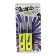 Sharpie Clear View Yellow Highlighters (Pack of 2)