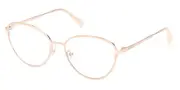 Max & Co. MO5137 024 Women’s Glasses White Size 54 - Private Health Rebate - Blue Light Block Available