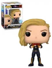 Funko POP! Marvel The Marvels #1257 Captain Marvel - New, Mint Condition
