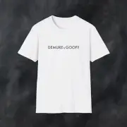 D&G DEMURE & GOOFY PARODY T SHIRT FUNNY UNISEX SUPERSOFT
