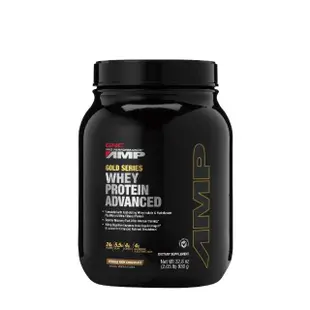 【GNC 健安喜】Pro Performance AMP黃金系列高級乳清蛋白粉 2.05lb/罐(巧克力口味/幫助運動表現)