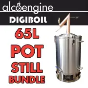 65L DigiBoil Still Kit with Copper Pot Still and Lid (220V) Brewing Distilling