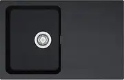 [FRANKE] Kitchen Sink Made of Granite (Tectonite) with a Single Bowl Orion OID 611-78-onyx 114.0286.447, Onyx