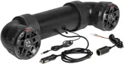 BOSS Audio Systems UTV4B ATV 4 Amplified Speakers, IPX5 Weatherproof, Bluetooth