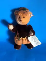 STEIFF"PUMPKIN PATCH" EAN665295 FALL BEAR FROM FOUR SEASONS SET-12 1/2"