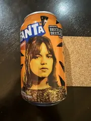 Beetlejuice Fanta Orange Soda 12oz Can Jenna Ortega Astrid