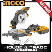 INGCO Cordless Mitre Saw Combo 210mm 20v Li-ion HTP-CMS2001