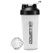Sports Drink And Protein Shaker Bottle (White) - 700mL