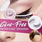 Glue-Free Lashes Lashes Extension Reusable Self-adhesive Natural Curly ☆ ☆