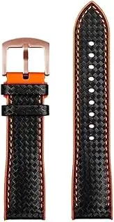 [Timbeat] Sport Rubber Men Watch Band Fit for Hamilton Khaki Aviation Wind Speed Series Composite Carbon Fiber Watch Strap Accessories 20mm 22mm