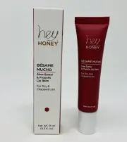 Hey Honey Besame Mucho Shea Butter & Propolis Lip Balm 0.5oz Full Size NIB
