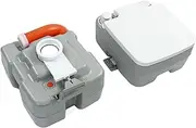 Portable Toilet with CHH Piston, 3-Way Flushing, Leak-Proof, Deodorization, Ideal for RV, Boat, and Camping