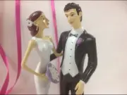 Bride And Groom Wedding Cake Topper , NEW