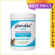 Glandex Anal Gland Hygienic Pet Wipes 75 Pack