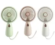 Mini Portable Cute Handheld Lightweight Small Personal Fan with USB Rechargeable