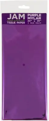 Tissue Paper - Purple Mylar - 3 Sheets/Pack