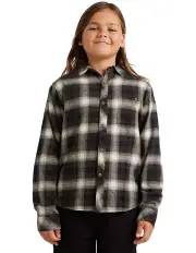 [Billabong] Coastline Flannel Shirt in Chocolate
