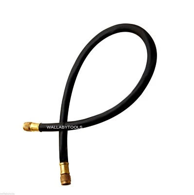800 psi Black A/C Charging Hose 5/8" SAE Fittings R410a R134a