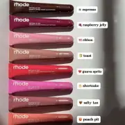 RHODE Makeup Cheek Blush Cream Blusher Stick Lip Gloss Phone Case For iPhone New