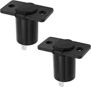 EMSea 2pcs 12V/24V Car Cigarette Lighter Socket Waterproof Cigarette Lighter Female Socket for Car Marine Motorcycle Truck RV ATV