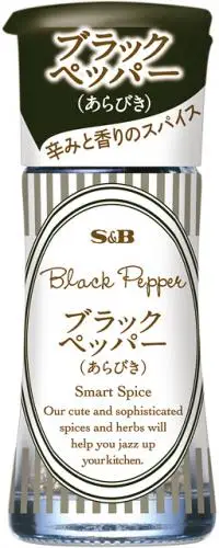 在飛比找DOKODEMO日本網路購物商城優惠-[DOKODEMO] S＆B智能香料黑胡椒粗9.7克