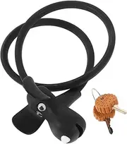 FELTECHELECTR 1 Set Professional Wardrobe Lock Portable and Wear Resistant Cabinet Lock for Bikes Helmets and Luggage for Secure Travel and Storage
