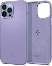 SPIGEN Silicone Fit Case Designed for Apple iPhone 13 Pro Max (2021)[6.7-inch] Soft Rugged Slim Cover - Purple