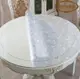 桌布 加厚PVC圓形軟質玻璃桌墊透明防水餐桌布台布水晶板茶几桌墊定制