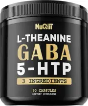 3In1 Gaba Supplements 750Mg L-Theanine 200Mg & 5-HTP (5-Hydroxytryptophan) - Equ