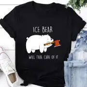We Bare Bears Ice Bear Will Take Care Of It T-Shirt, We Bare Bears Shirt Fan Gif