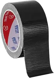 uxcell 2"x0.007" Bookbinding Tape, 22 Yard Cloth Bookbinding Repair Tape Book Binding Tape Self Adhesive for Repairing Old Books, Black