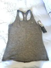 Champion Tank Womens Large Grey Performance Vapor Singlet Yoga Gym Fitness Sport