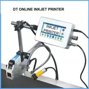 Conveyor Belt Inkjet Printer 4.3" Screen QR Code Logo Batch Number Expiry Date