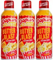 POPCORN PERFECT Popcorn Butter spray for Microwave and Popcorn Maker Pop Corn...
