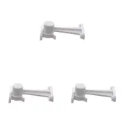 3x 2pc Dreambaby Door Catch Child/Baby/Toddler Proof Door Safety Stopper White