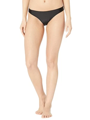 Rip Curl L18021 Women's Black Classic Surf Full Bikini Bottom Size Large