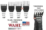 Wahl BARBER,STYLIST ATTACHMENT COMB SET for PEANUT,Sterling BULLET,MAG Trimmer