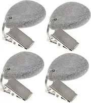 4pcs Teardrop Stone Tablecloth Weights Heavy Duty Iron Home Decor Pendant Holders for Outdoor Tablecloth