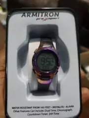 Armitron Sport Women's Digital Resin Strap Watch, 45/7012,RBB New T-19