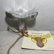 Moose Head Metal Cookie Cutter Ann Clark Made In USA