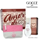 Box set gocce love of chocolate and musk edt 30 ml + clutch bag