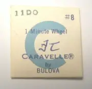 BULOVA CARAVELLE 11DO Genuine Factory Replacement Watch Part #8 - MINUTE WHEEL