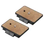 Tripod Quick Release Plate with D-Ring Screw Camera Adapter Mount Model 10, 2pcs