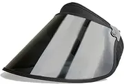 [TRIKTON] Sun Visor Hat with HD Polarized Lens, Protection Anti-UV Visor, Adjustable Sweatband, Outdoors, Golf, Tennis, Beach, Fishing, Sailing, Boating, Kayak, Paddle Board, Hiking, Walking, Polarized Black & Black, One Size