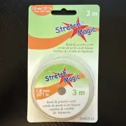 Stretch Magic Bead & Jewelry Cord 1.8mmX3m-Clear