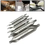 5 Pack Combined Center Drill Bit Set Premium HSS Countersink #1.5/2/2.5/3/4 D
