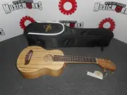 NEW Oscar Schmidt OU18K Spalted Maple Soprano Ukulele & Gig Bag! A1