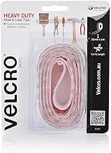 Velcro Heavy Duty Hook and Loop Tape, 25 mm x 1 Metre Size, White